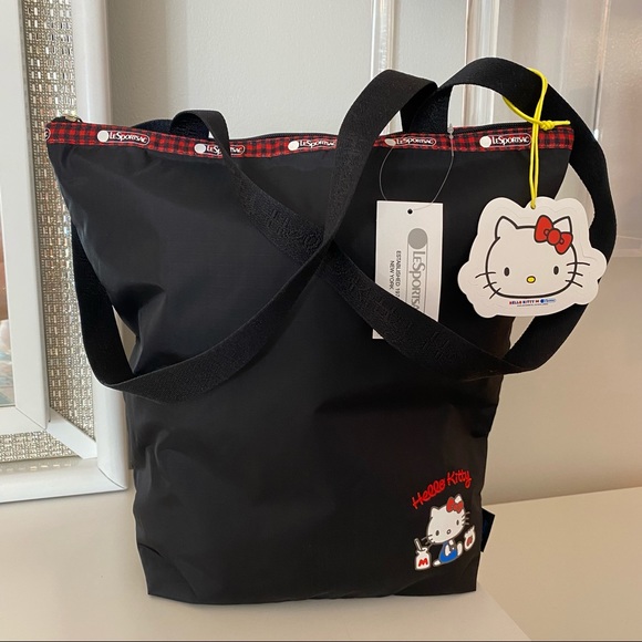 RARE- LeSportsac x Hello Kitty Tote & Clutch NWT - Picture 6 of 10
